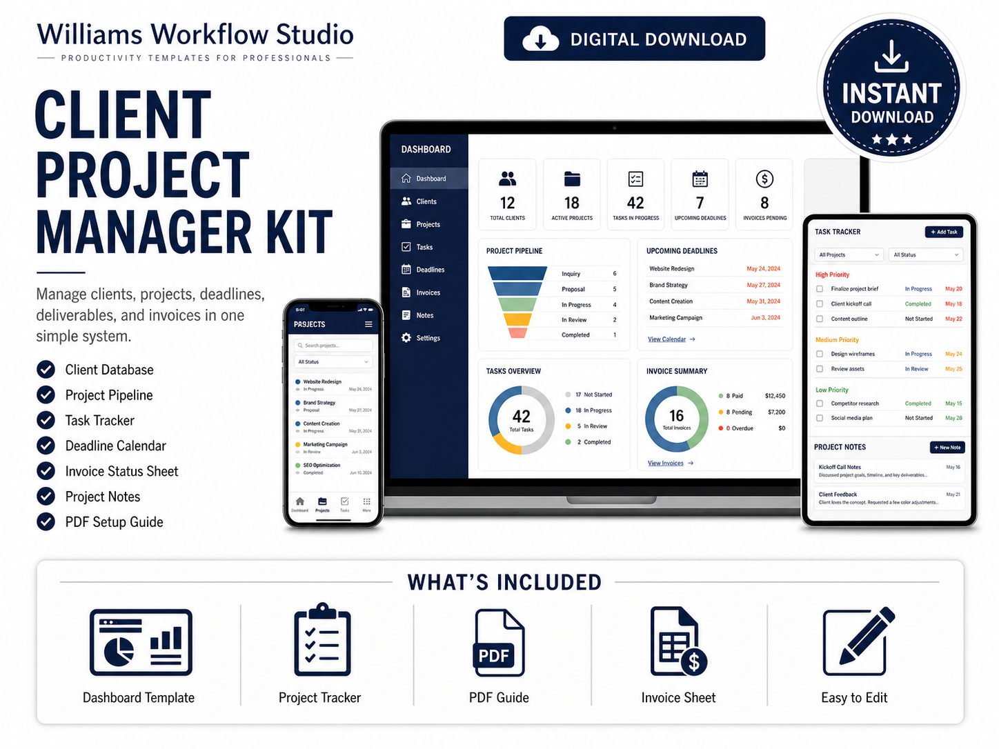 Client Project Manager Kit